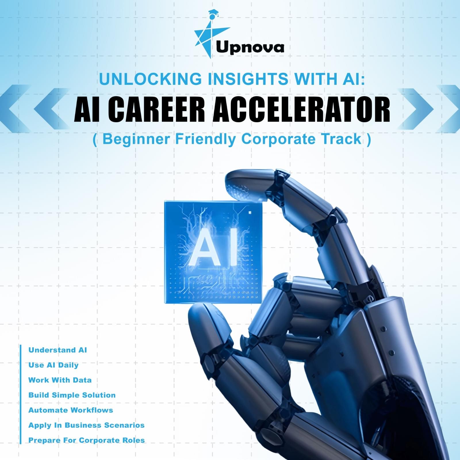 AI Career Accelerator (Beginner Friendly Corporate Track)
